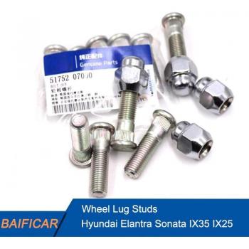Baificar Genuine 10pcs Wheel Nut Set 51752-07000 for Hyundai Elantra