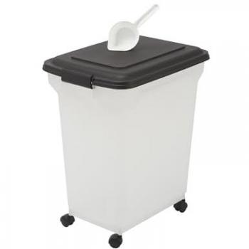 Caja Transparente de 45 Litros con Ruedas IRIS OHYAMA