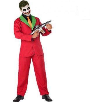 Disfraz de Payaso Joker Rojo para Adulto XS/S