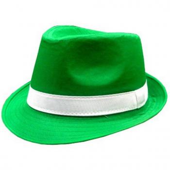 Velvet Glitter Irish Day Costume Hat