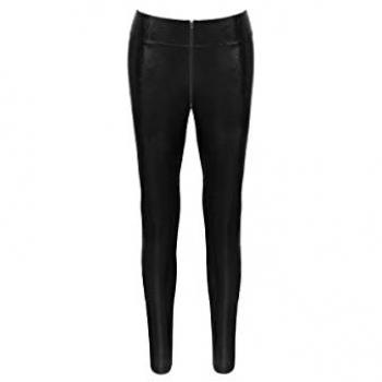 Noir Handmade Snake Wetlook Leggings