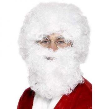 Set di parrucca e barba di Babbo Natale