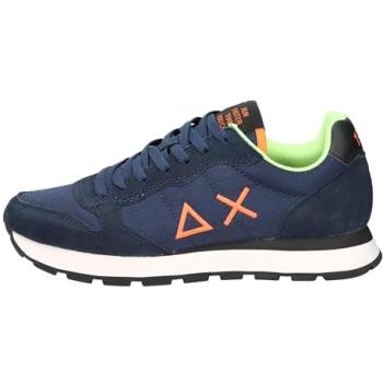 Tom Fluo Sun68 Blue Sneaker for Men