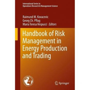 Vitalsource Technologies, Inc. Handbook Of Risk Management In Energy Production And Trading