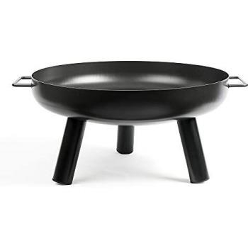 Livoo 60‑cm Dual‑Fuel Firepit – Wood & Charcoal