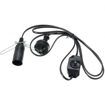 Lámpara de Sal E14 1,8 m con Interruptor y Dimmer