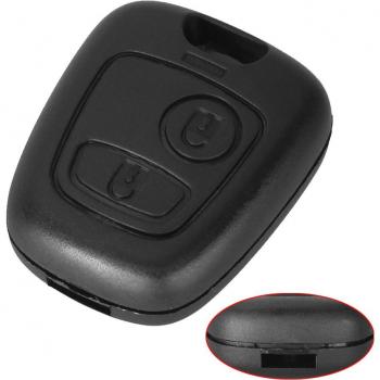 KEYYOU Remote Key Case for Peugeot 206 106 306 406 with NE73 Blade