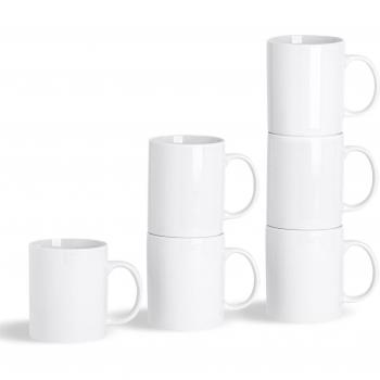 Classic White Coffee Mugs