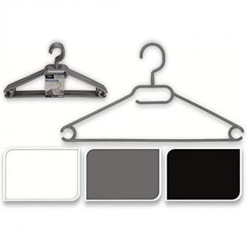 Kleerhänger (10er) – Schwarz / Weiß / Grau