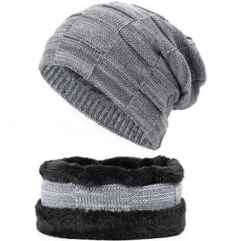 Set de Aislamiento Extremo: Gorro y Bufanda de Lana