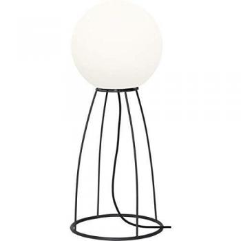 Lampada da terrazzo Mallorca 70 cm bianco/nero plastica/metallo