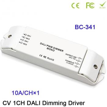 DALI Dimmer Controller for LED Strip Lights, RGB/RGBW, 1CH/3CH/4CH, DC12-24V