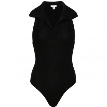 Alaïa Women's Black Sleeveless Polo