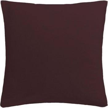 LIZOS Funda de almohada rojo vino