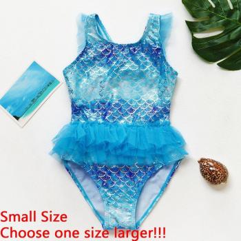 Girls' Mermaid Swimwear One-Piece