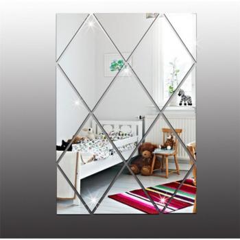 Espejos Decorativos Adhesivos para Pared 13 Unids