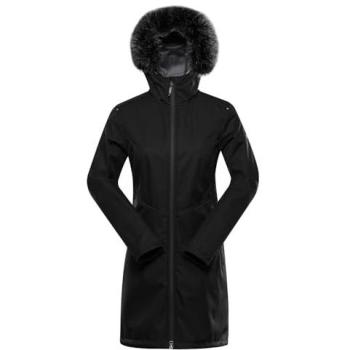 Alpine Pro IBORA V2, giacca invernale da donna, cappotto alla moda, cappotto invernale con cappuccio, robusto cappotto caldo, impermeabile, traspirante, antivento e straordinariamente caldo, beige., S