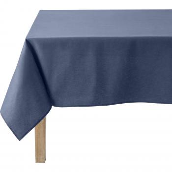 Nappe en coton unie Cyclades, traitement Teflon, 150 x 190