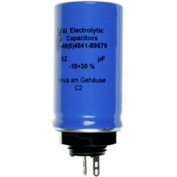 Condensatore Elettrolitico FT CAP 47 µF/450 V (Ø 30 mm × L 54 mm)