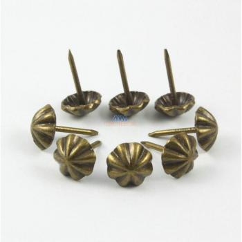200 Antique Brass Umbrella Shape Tacks