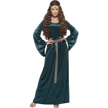 Disfraz Verde de Mujer Medieval