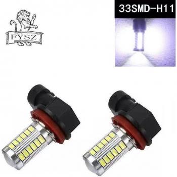 Lámpara LED de Alta Luminosidad H8 H9 H11 33 SMD 5630