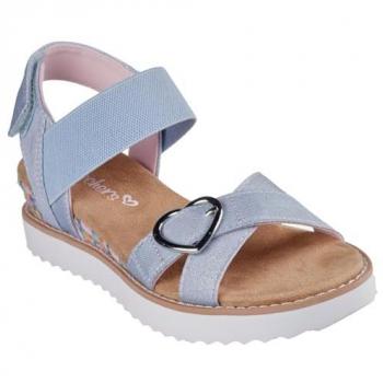 Skechers Miss Desert HI Chaussures Denim Bleu Clair Taille 33