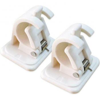 Soporte de Cortina de Pared Sin Perforar