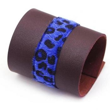 Luxe Cuir Léopard Unisexe