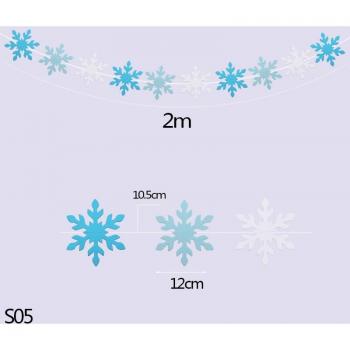 Flocons de neige décoratifs à suspendre