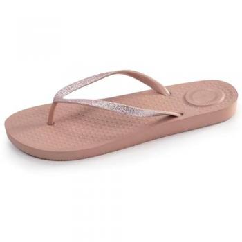 Tongs Isotoner Ultra Confort Femme Rose