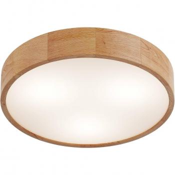 Envostar Kerio Ceiling Lamp, Ø 47 cm, Natural Oak
