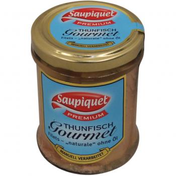 Saupiquet Thunfischfilet-Set 180 g – Premium, naturbelassen, handgefertigt