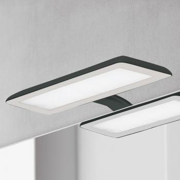Lampada LED per Specchio Bagno Nikita Nero Grigio Ebir 300×32×161 mm