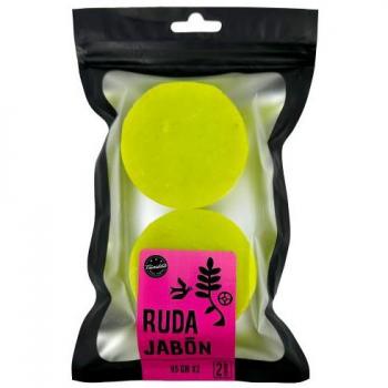 Set de 2 Jabonetas Ruda 90g, Bolsa Zip