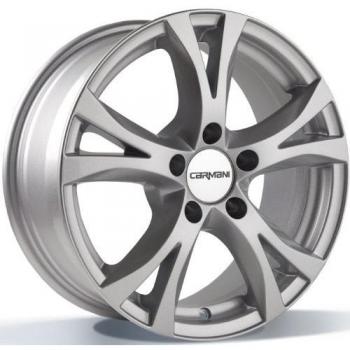 Carmani CA97517 F45KS 5x108mm Offset 45 Centro 72.6 Design 9 Competizione Silver Crystal