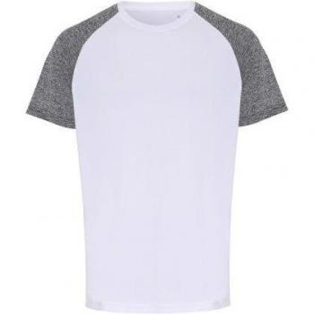 TR018 Men's Contrast Performance Top – Black