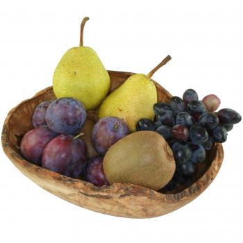 Klassische Olivenholzsäule – 27 cm Oval – D.O.M