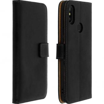 Étui en cuir noir Avizar pour Xiaomi Mi A2