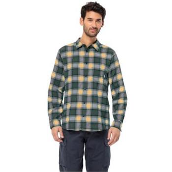 Jack Wolfskin Camicia Flanella A Maniche Lunghe