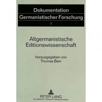 Altgermanistische Editionswissenschaft