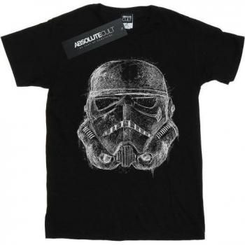 Boys Stormtrooper Scribbled Helmet Apparel