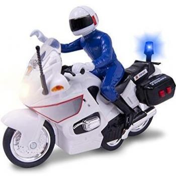Moto de Rescate con Luz y Sonido 15cm