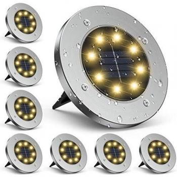 Solarlampen für Außenbereich – „Rasen & Patio Lichtset“