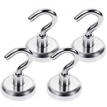 Rubber Scratch-Resistant Magnetic Hooks