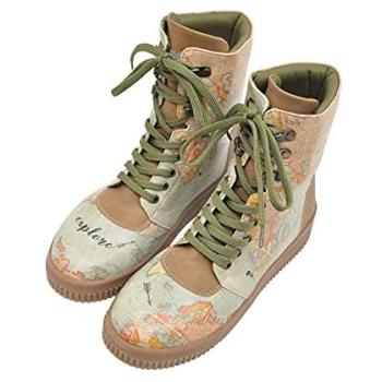 Damen Schnürstiefel DOGO Blauer Traum Gr. 39