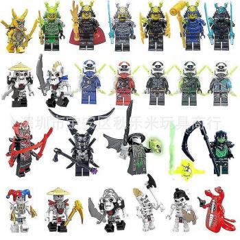 Juguete de Bloques Ninja Gold 24 Piezas