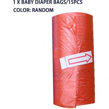OUTAD 15pcs Baby Stroller Garbage Bags