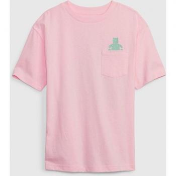 GAP Kinder T-Shirt in Flamingo