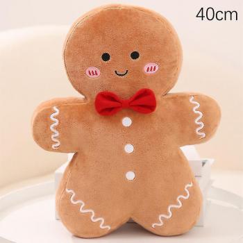 Peluche Hombre de Jengibre Decorativo 40cm